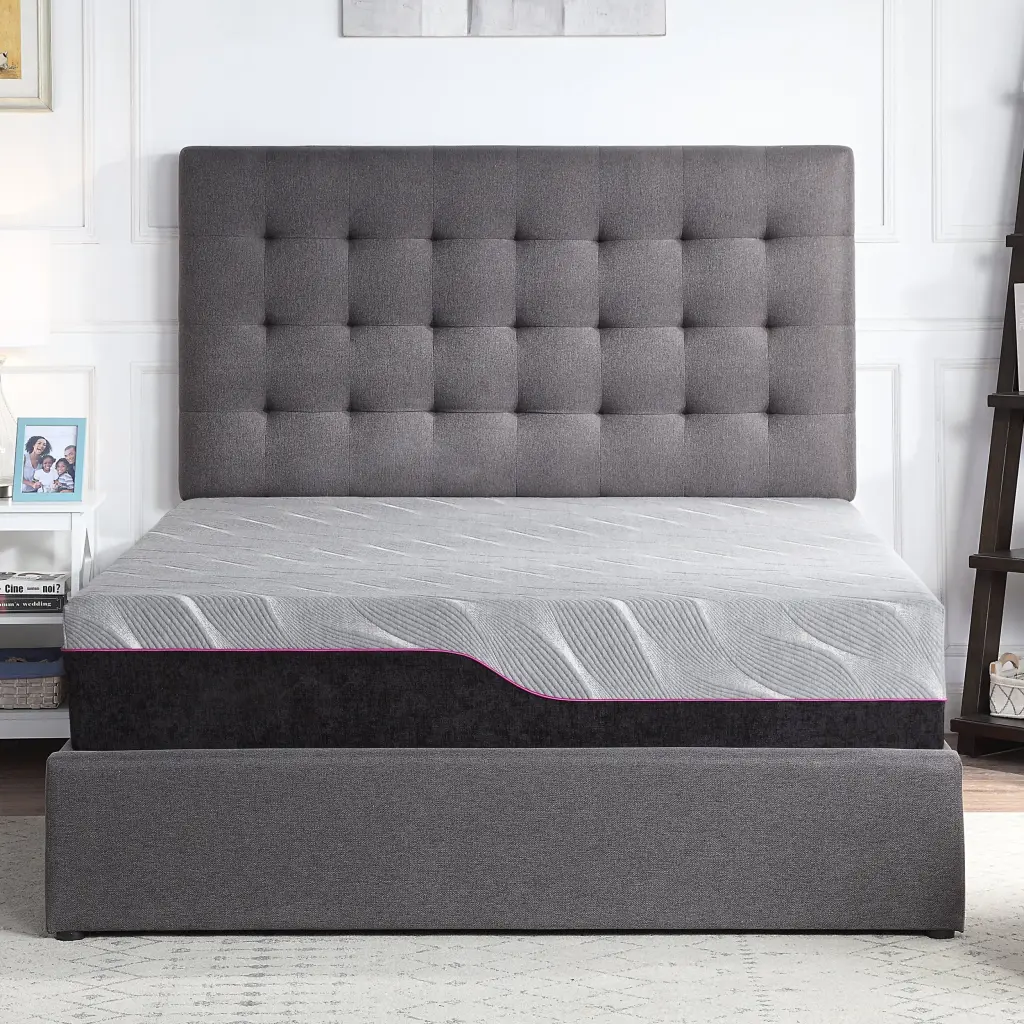 11 Inch Recooling Fast Responding Latex Foam Kids Mattress Twin Size Hypoallergenic Bed bridgevine home