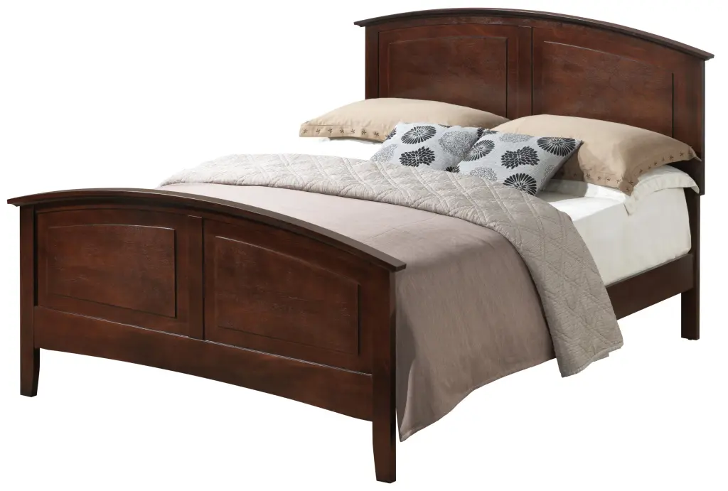 Hammond G5425A King Bed 2 Boxes Cappuccino Beige glory furniture
