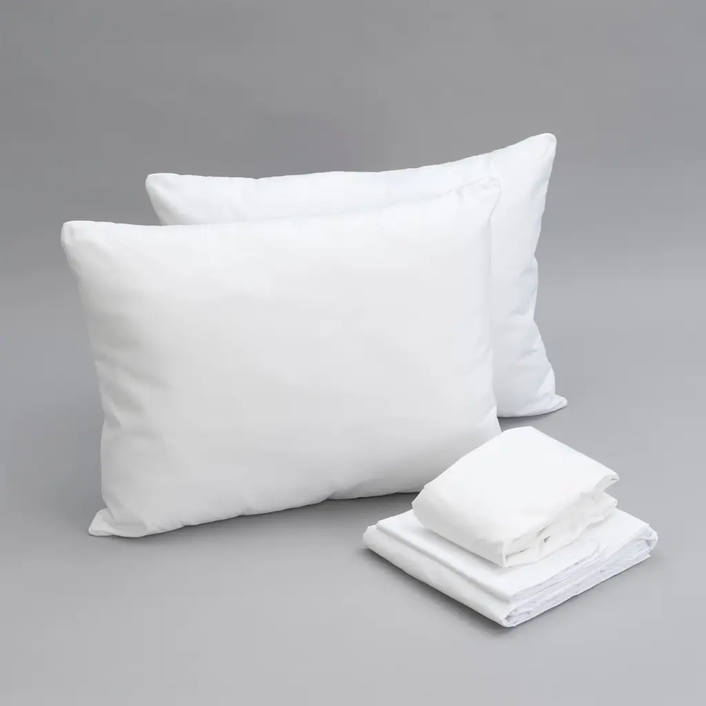 Essentials Bedding Bundle King Split: Pillows, Sheet Set, Mattress Protector motiontrend