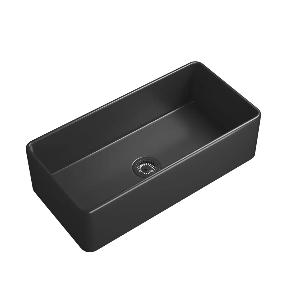 White Farmhouse Apron Sink Deep Undermount Kitchen Sink rnb