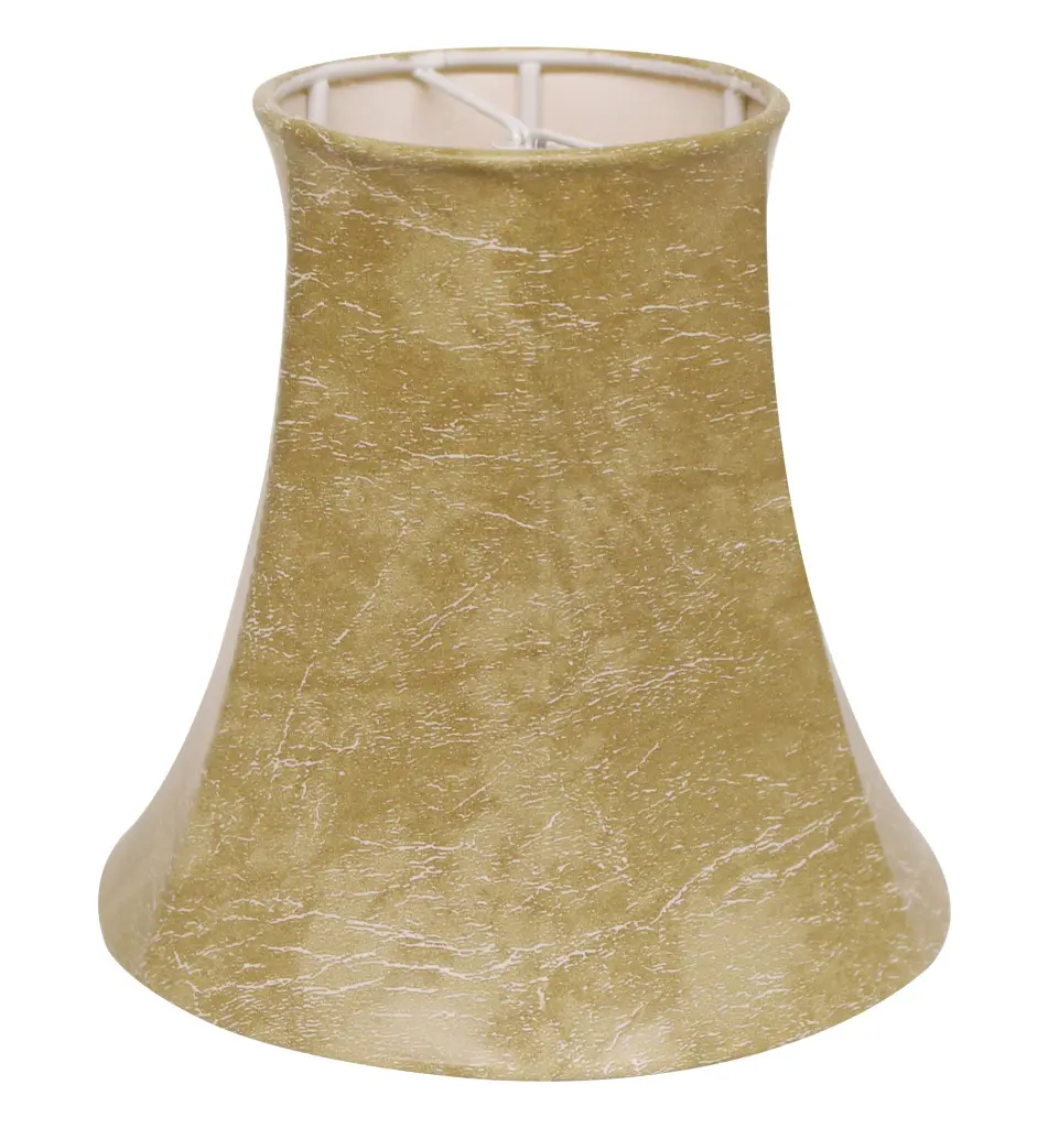 Slant Faux Animal Hide Chandelier Lampshade Flame Clip Parchment Style Lighting Fixture alabama lamp shades