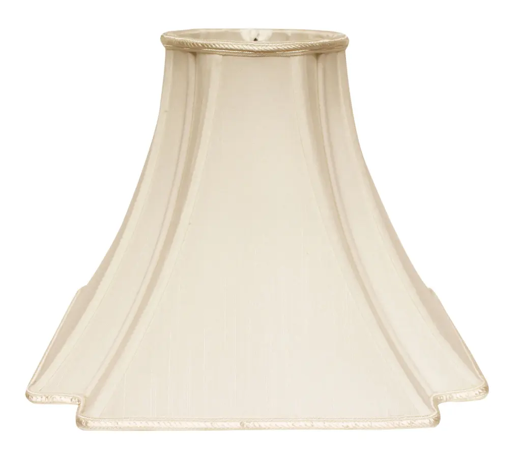 Slant V Corner Square Softsupport Lampshade Egg White Washer Fitter alabama lamp shades