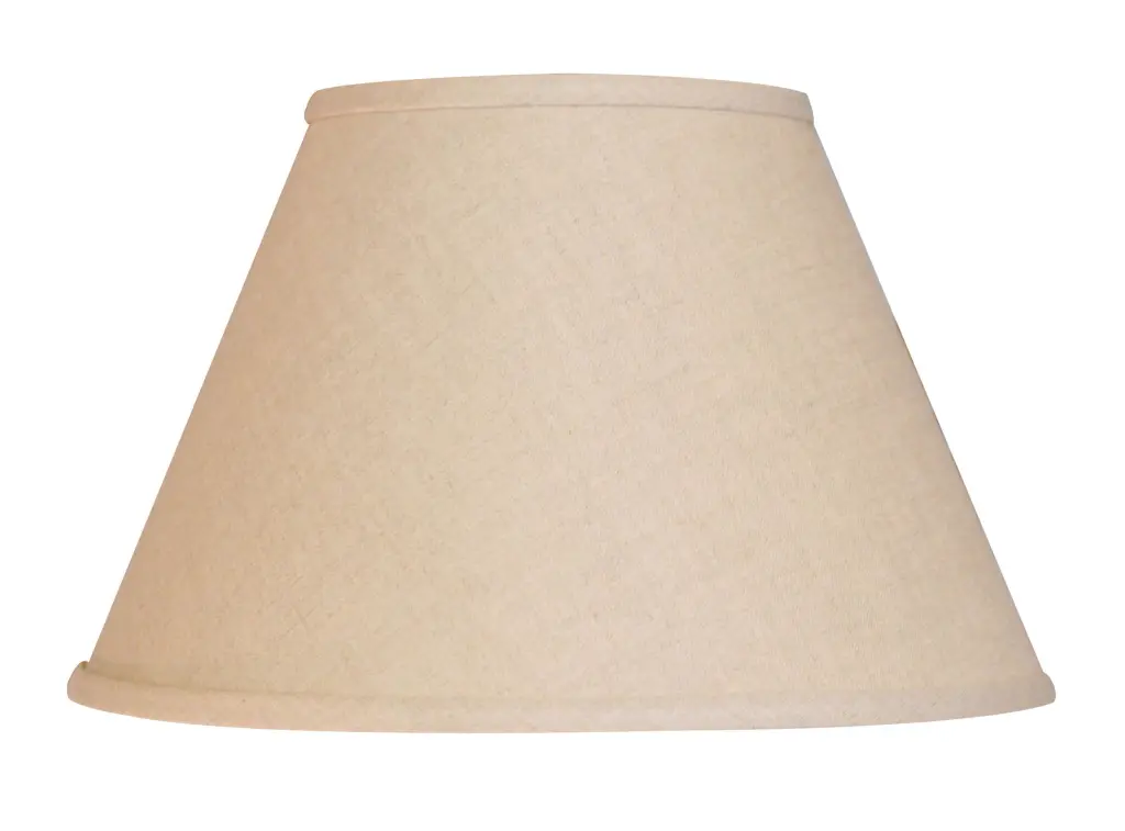 Slant Empire Hard Support Lampshade Washer Fitter Heather Gray Linen alabama lamp shades