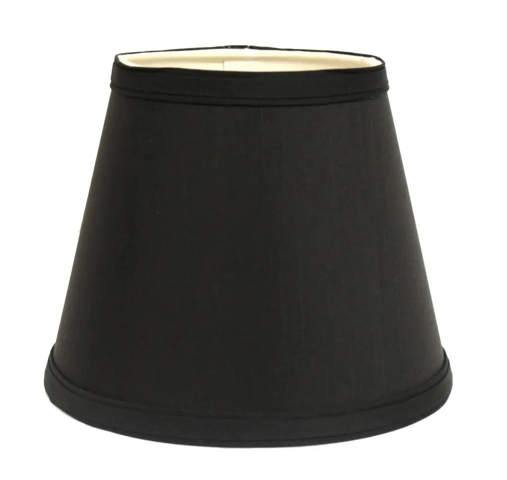 Slant Empire Hardsupport Lampshade Uno Fitter Black White Lining alabama lamp shades