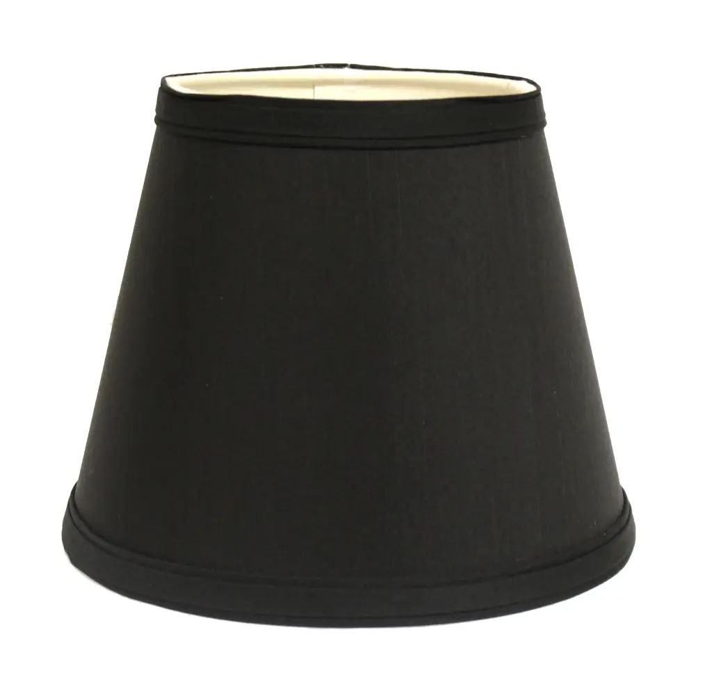 Slant Empire Hardsupport Lampshade Washer Fitter Black White Linen Shade Modern Lighting alabama lamp shades