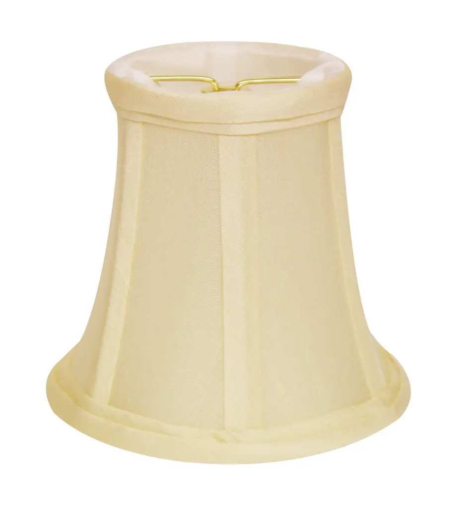 Slant Pure Silk Dupioni Chandelier Lampshade Flame Clip Egg Set alabama lamp shades