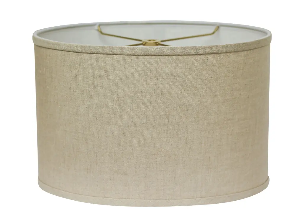 Slant Retro Oval Hard Support Lampshade Heather Gray alabama lamp shades