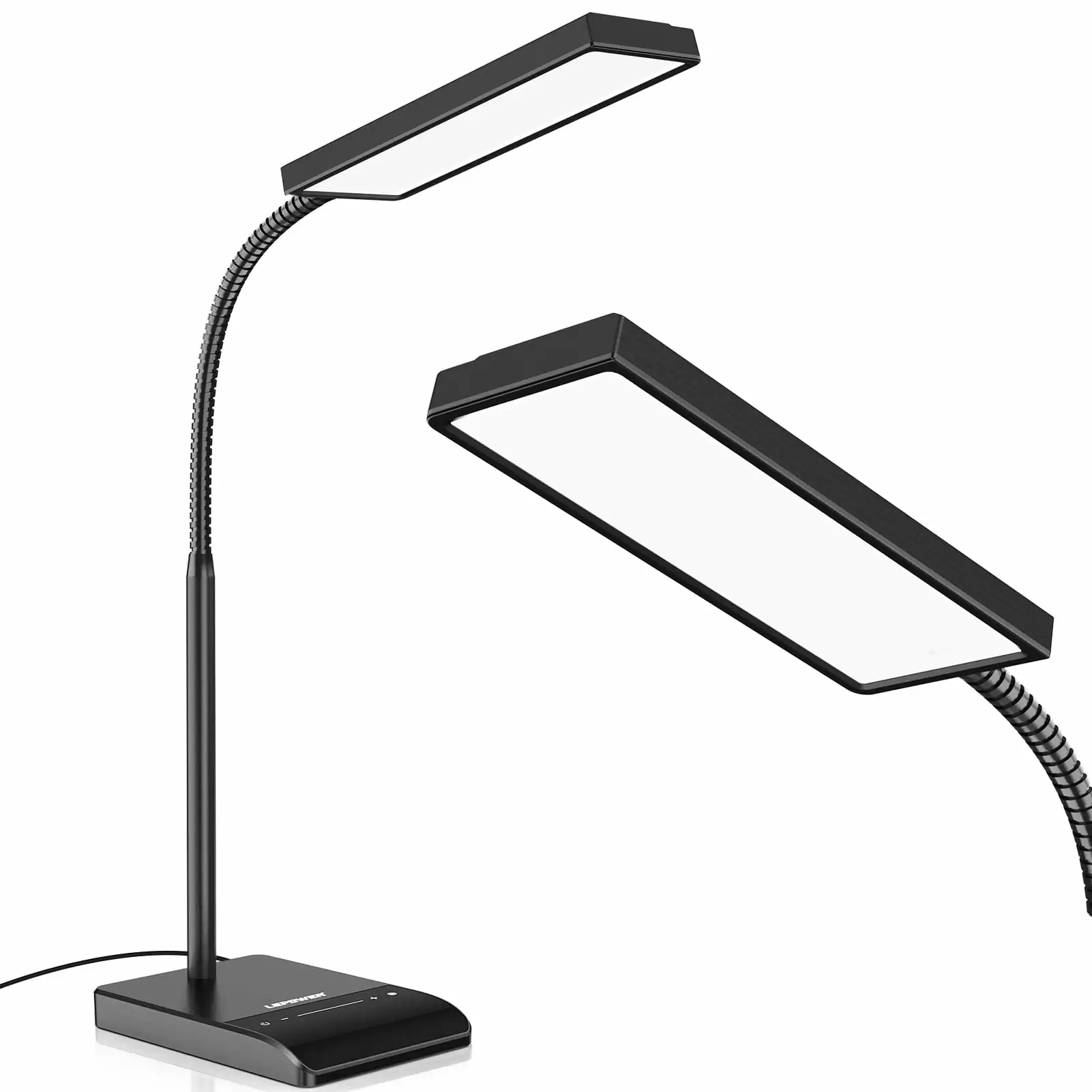 LEPOWER Desk Lamp 800LM LED Desk Lamp Home Office 12W Reading Lamp 50 Lighting Modes Eye-Caring Light