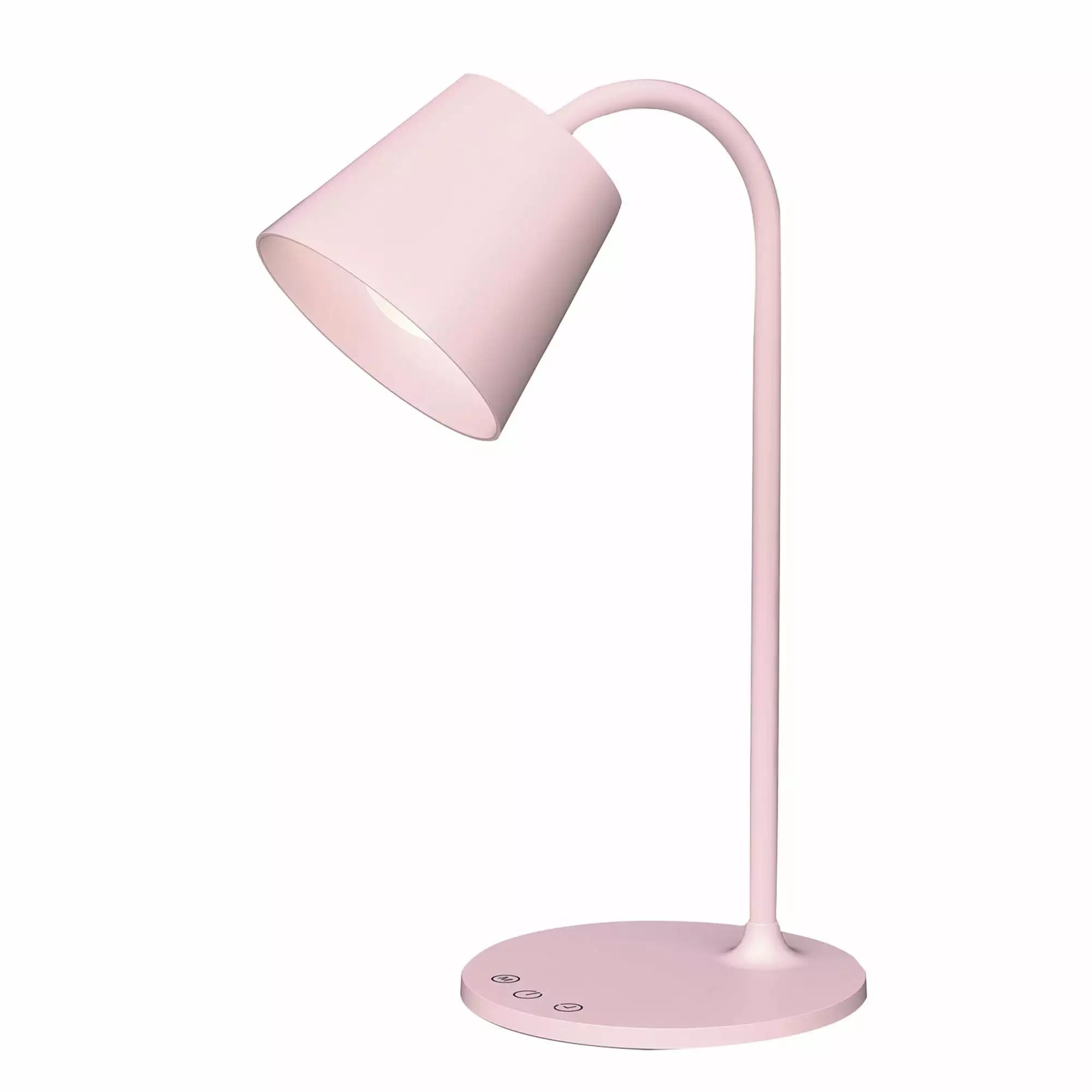 Realspace Kessly LED Desk Lamp USB Port 17H Pink
