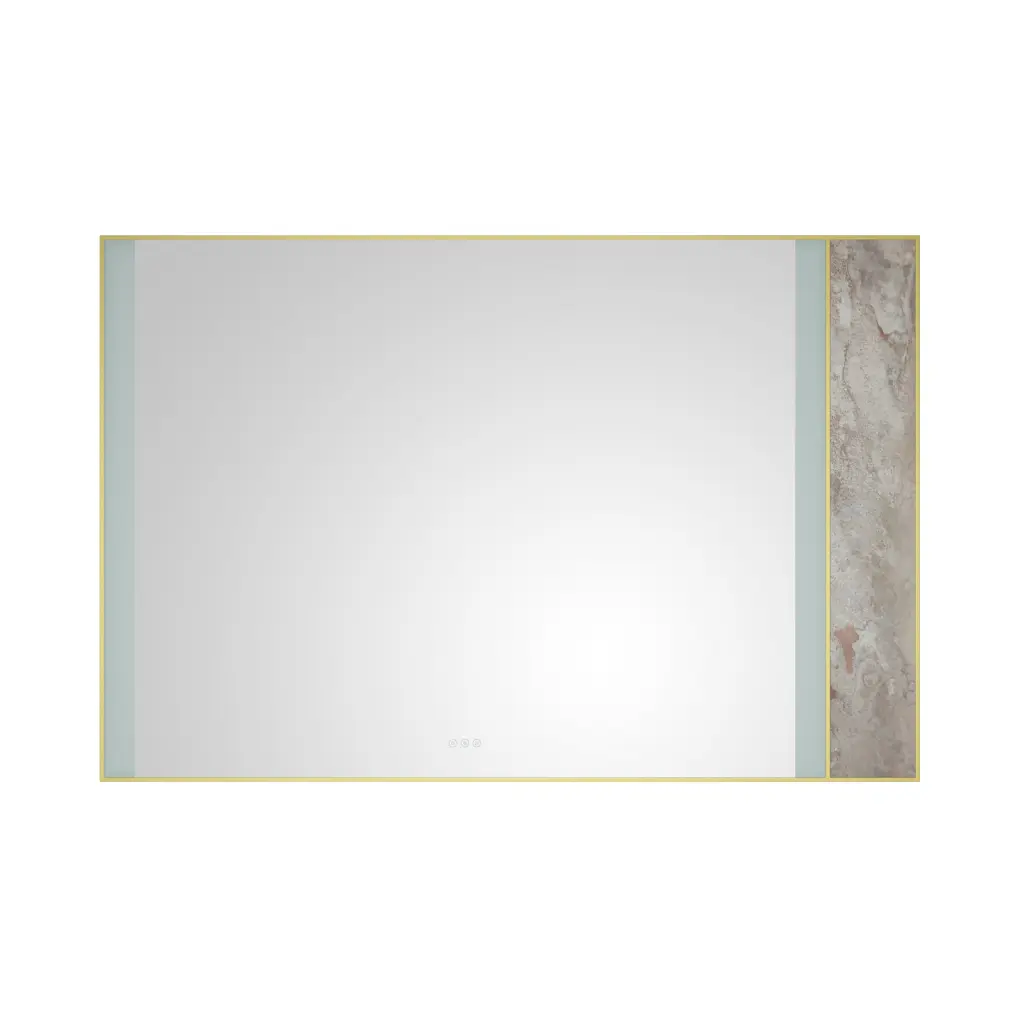 72x48 Inch LED Mirror Bathroom Vanity Mirror Back Light Wall Mounted rnb