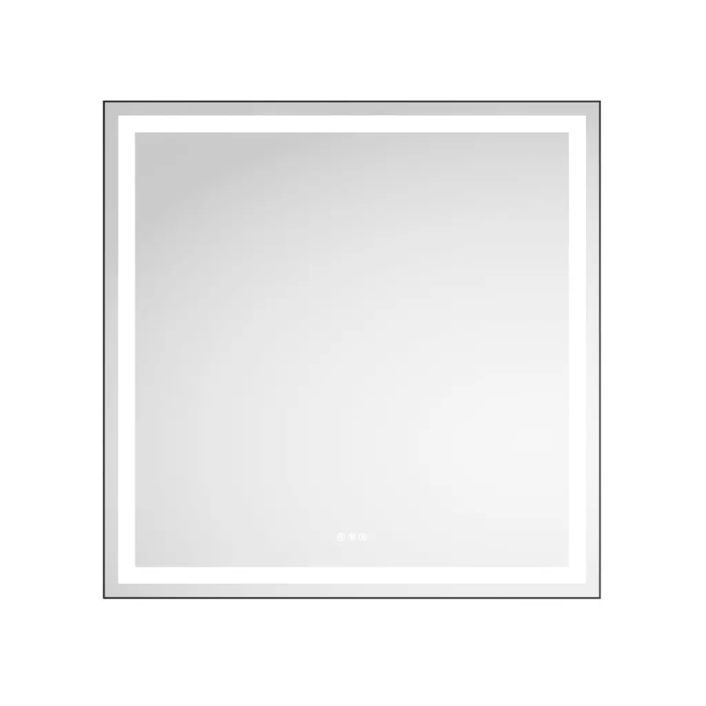 48x48 Inch LED Mirror Bathroom Vanity Mirror Back Light Wall Mount w1272-deen