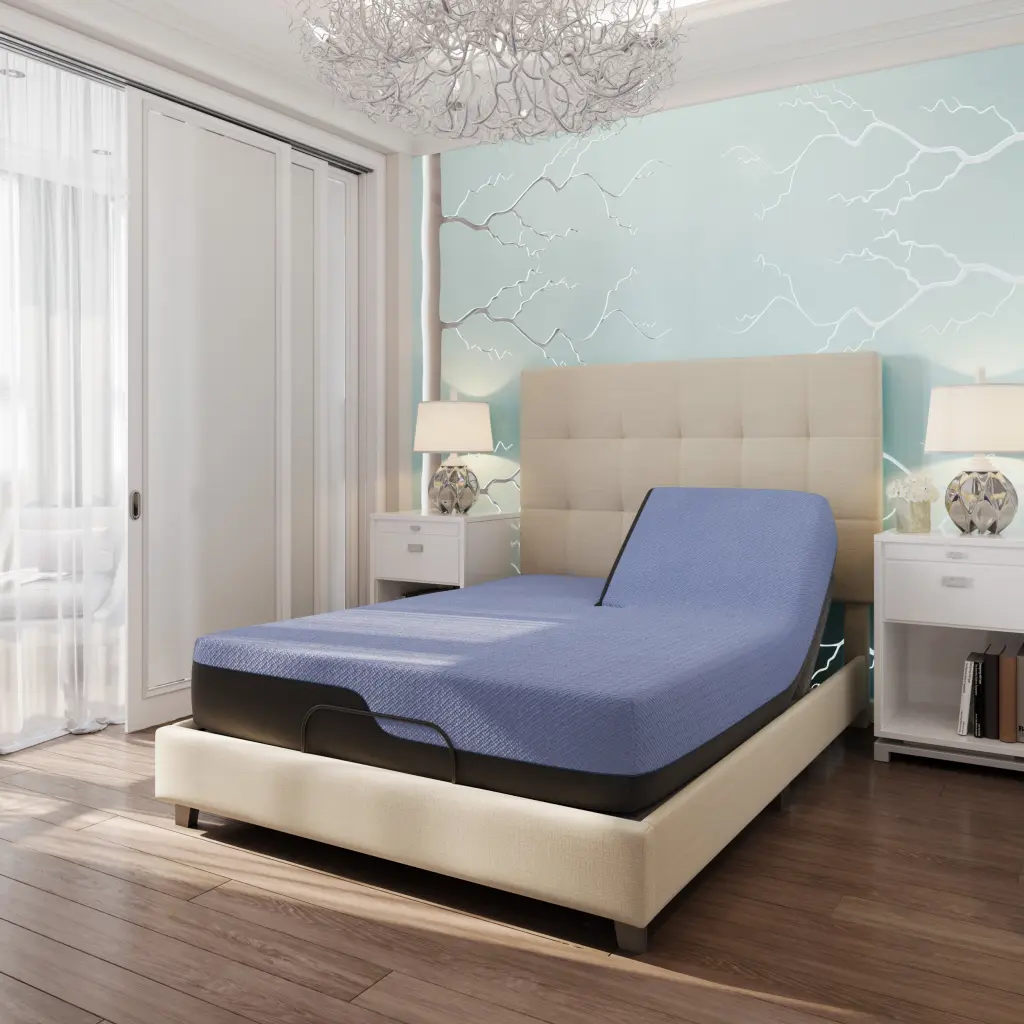 12 Inch Refresh Flex Head Hybrid Cooling Gelcare Memory Foam And Coil Mattress bridgevine home