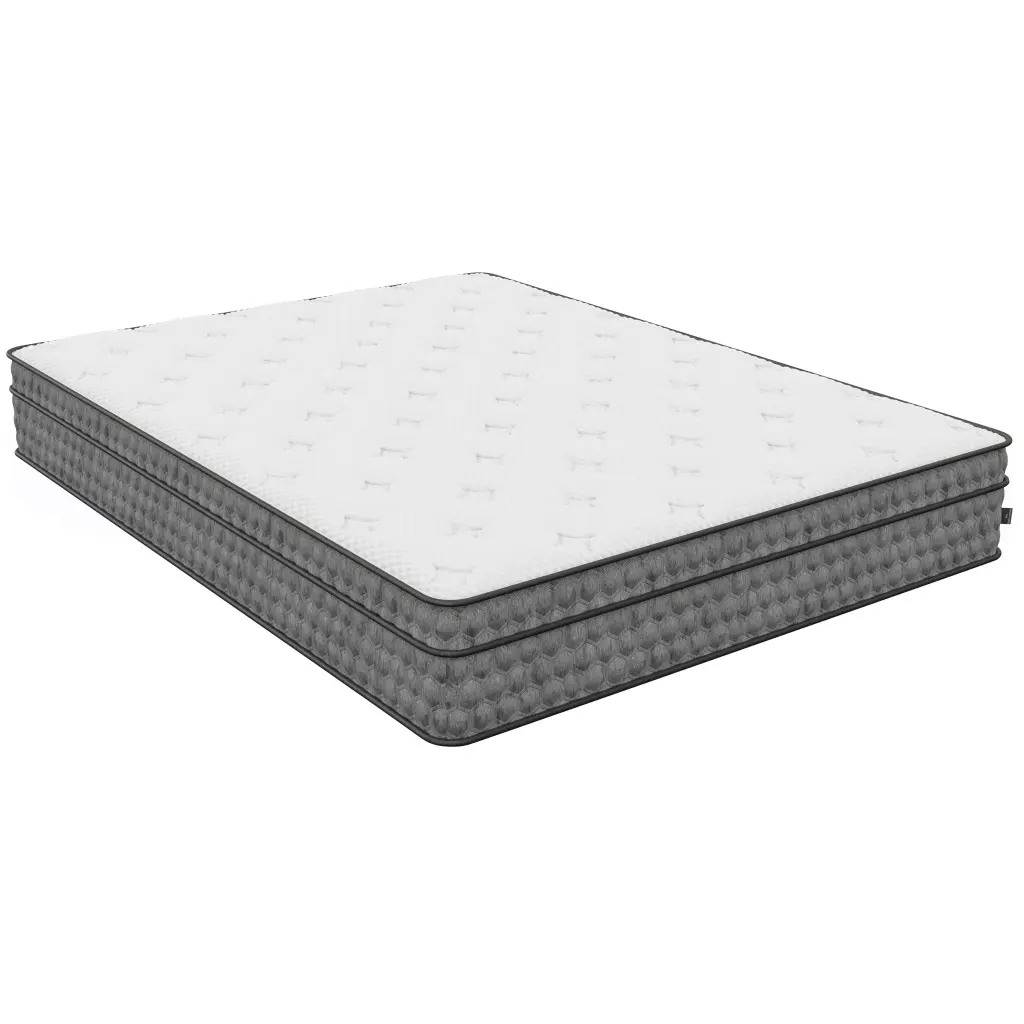 King Zen Cool Gel Hybrid Euro Top 11 Inch Medium Feel Mattress diamond mattress