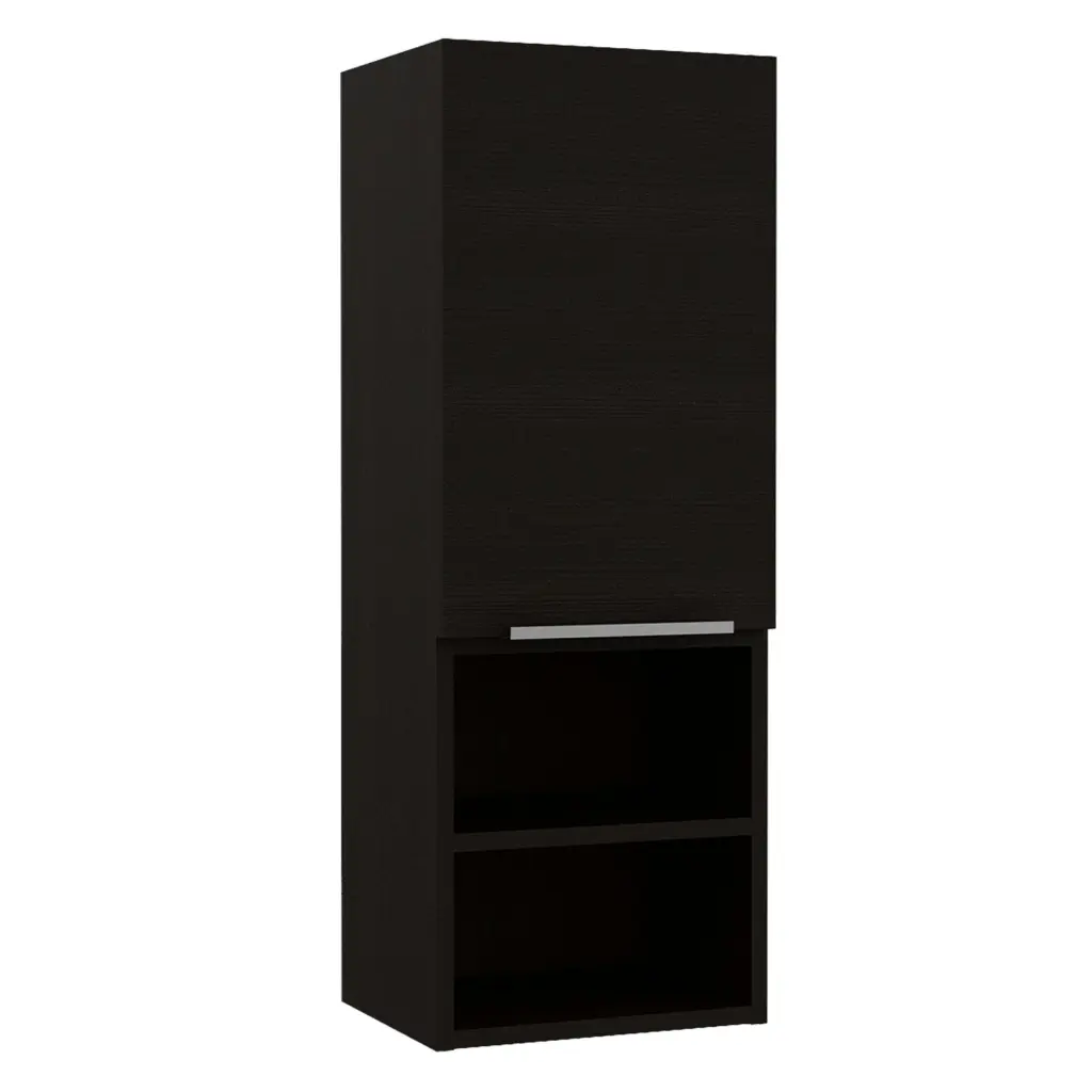 Milwaukee Medicine Cabinet Two Shelves Single Door Bathroom Storage fm furniture