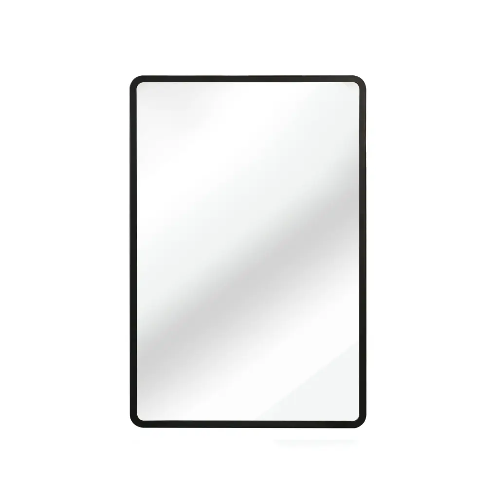 Black 20X30 Inch Metal Framed Wall Mount Or Recessed Mirror Cabinet Ad sdkoa