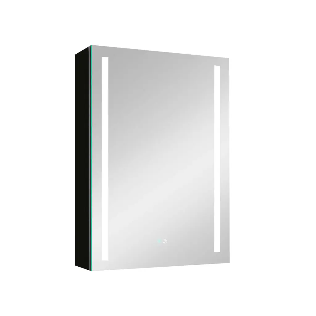 30X20 Inch Led Bathroom Medicine Cabinet Surface Mounted Cabinets Mirror Modern Bathroom w995 bestgo