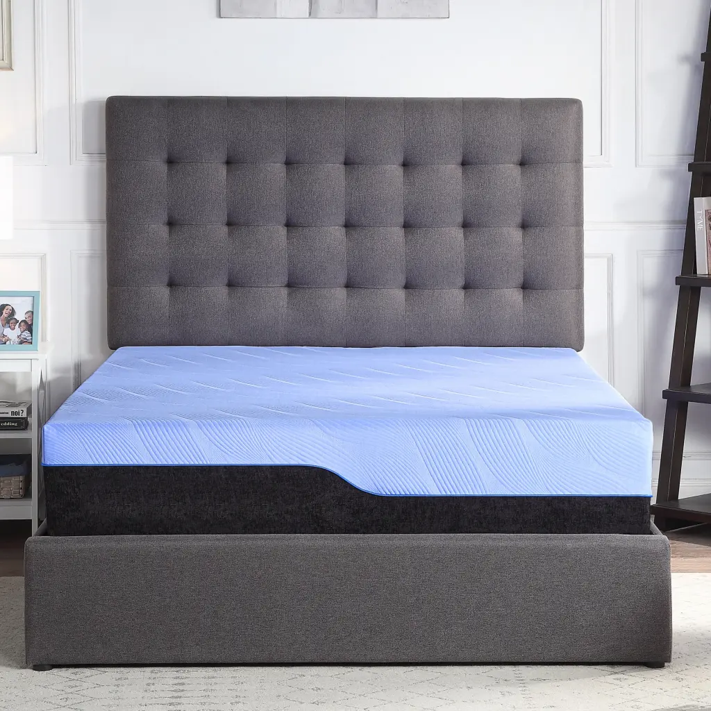 12 Inch Refresh Hybrid Cooling Gel Memory Foam and Coil Adult Mattress Bed bridgevine home