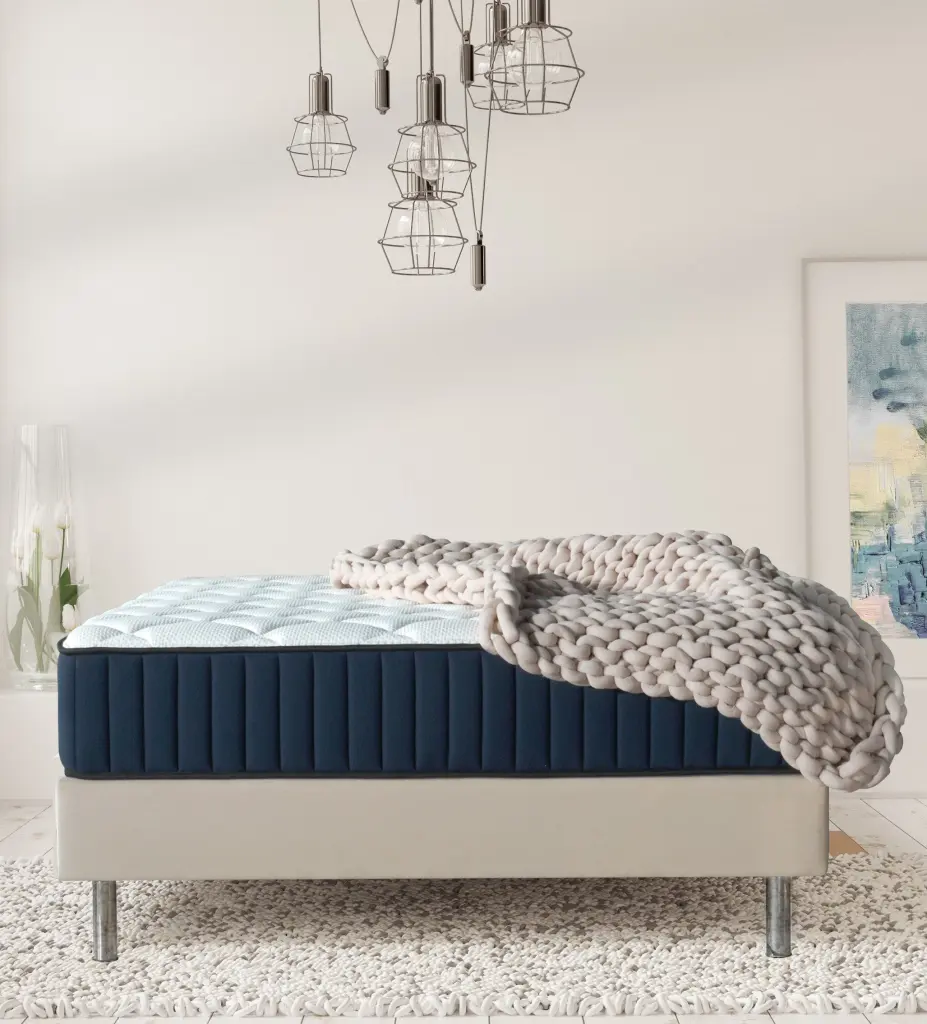 Queen Size Serenity 12 Inch Medium Tight Top Cooling Gel Memory Foam Mattress brn sleep products