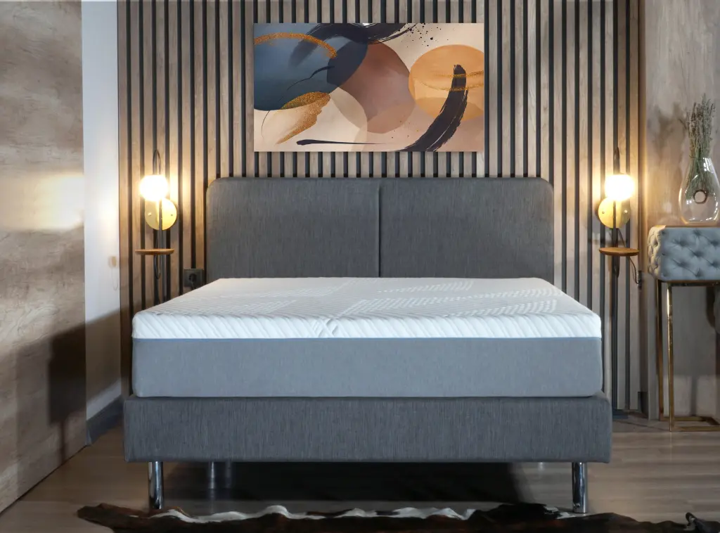 Twin XL Size Cypress 10 Inch Medium Cooling Gel Memory Foam Mattress Edge Support brn sleep products