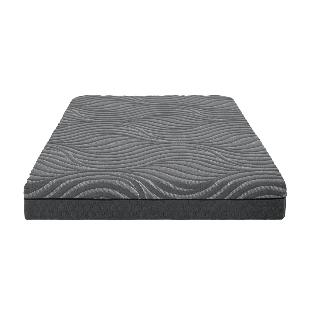 8 Inch Queen Mattress Copper Infused Memory Foam Hybrid Mattress Gray kanepe