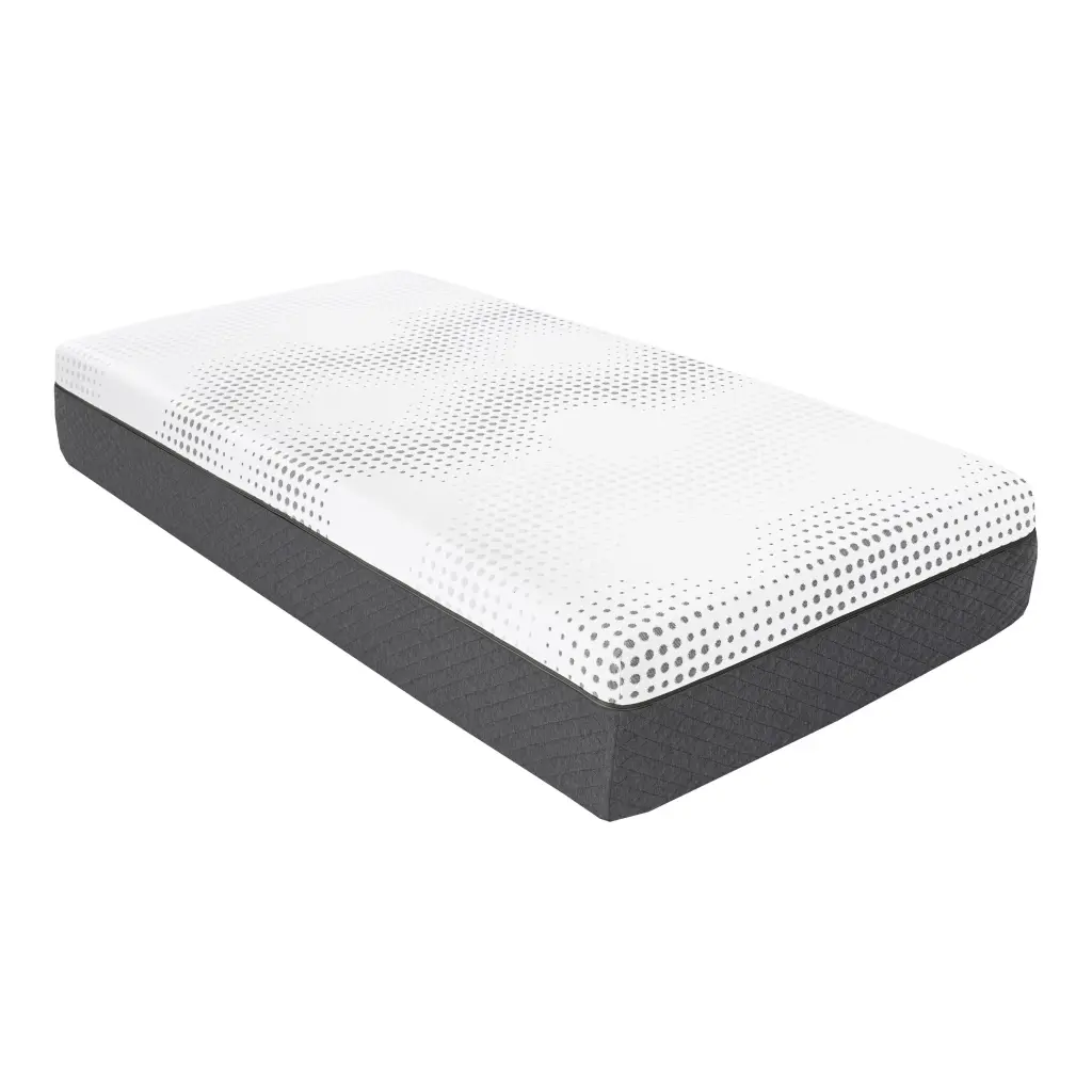12 Inch Twin Mattress Green Tea Gel Infused Memory Foam Hybrid Mattress Plush kanepe