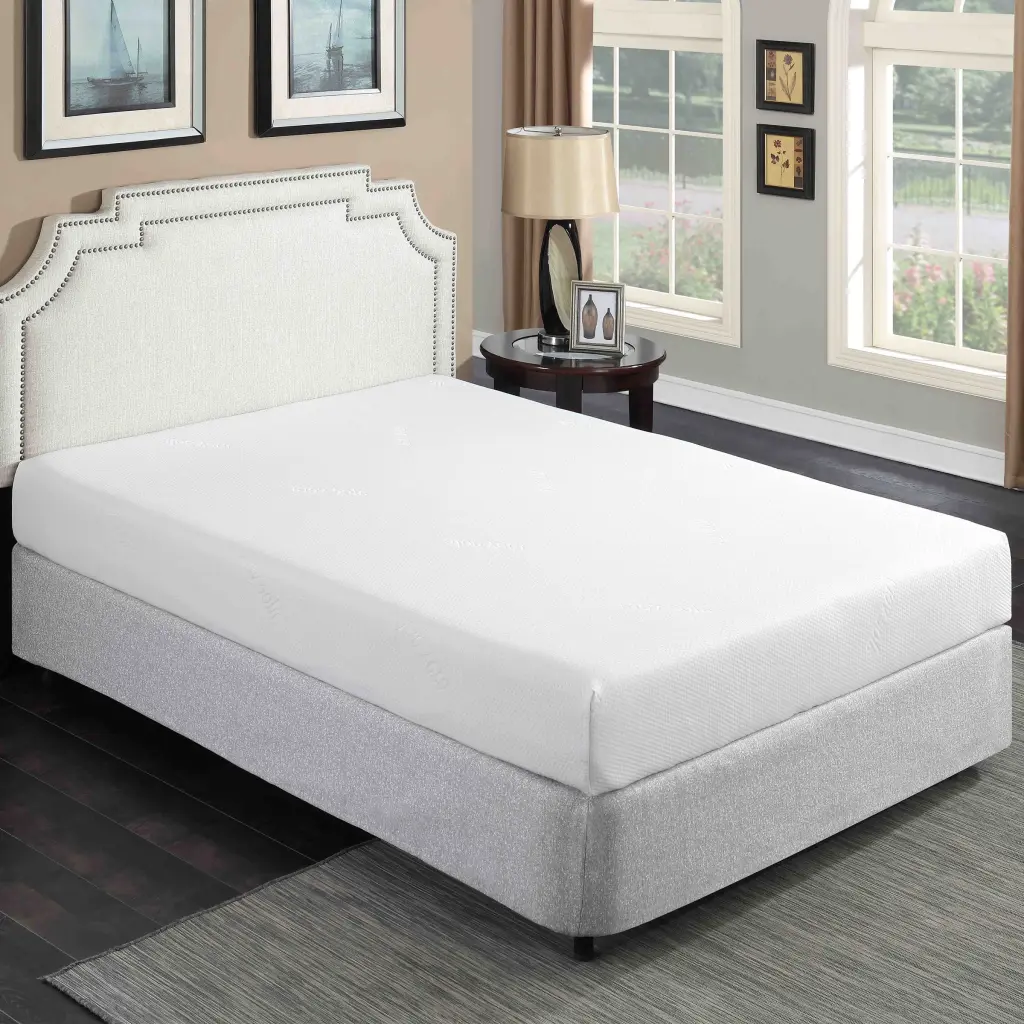Plush 8 Inch Medium Gel Memory Foam Mattress King Size Bed Box kanepe