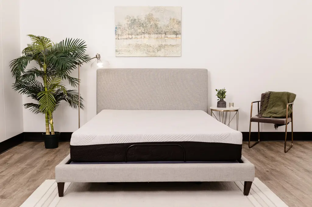 Ease Series California King Medium Gel Memory Foam Tight Top 10 Inch Mattress omne sleep