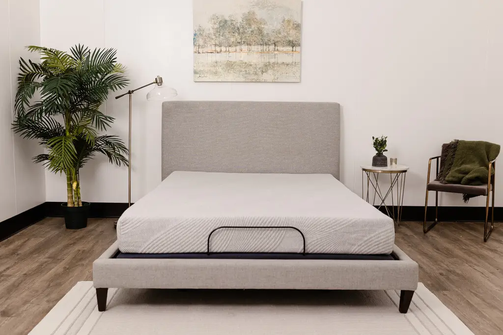 Ease Series Queen Firm Gel Memory Foam Tight Top 8 Inch Mattress Supportive Sleep omne sleep