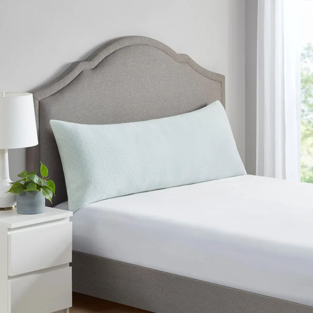Shredded Memory Foam Pillow Rayon From Bamboo Blend Cover Neck Support jla