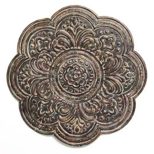 18 Inch Burgundy Metal Star - Rustic Wine Country Wall Art Home CWI