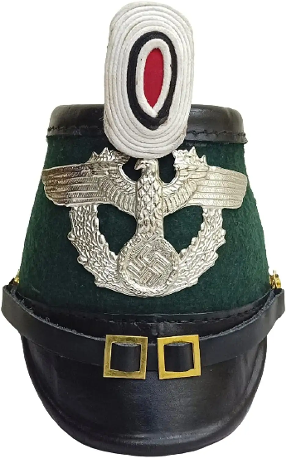 Shako Leather Prussian Helmet Officer Ranks Jager Batallion Shako Helmet Rustic Vintage Home Decor Gifts Thor Instruments