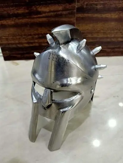 THOR INSTRUMENTS Armor Maximus Gladiator Mini Helmet Office Desk Decor Rustic Vintage Home Decor Gifts