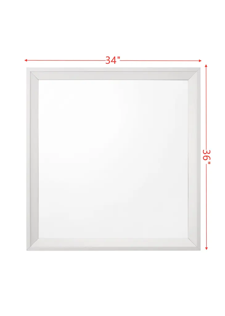 Cerys Mirror White Finish MDF acme onsite store