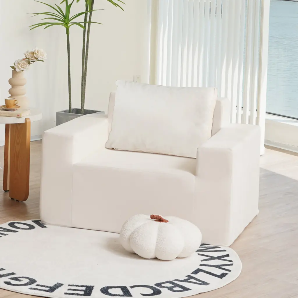 Video Sofa Box Foam Sofa Couch Pillow Bean Bag Chairs Adults Gaming w2733