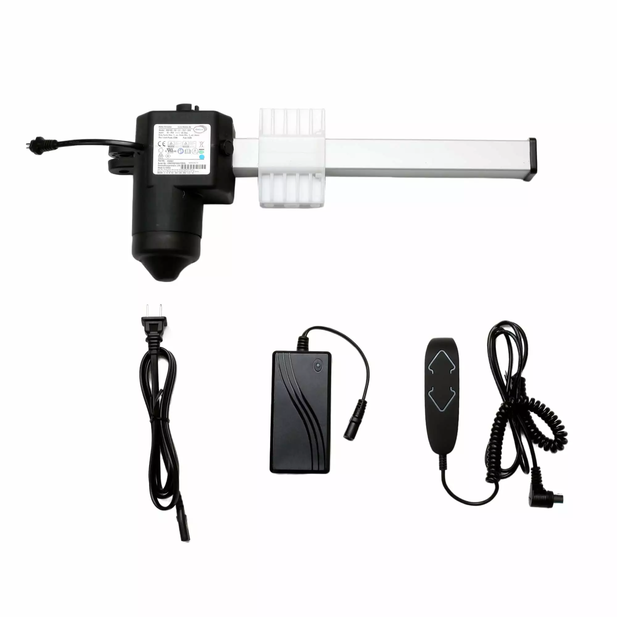 Limoss 450427 Recliner Lift Chair Motor Actuator MD140-02-L1-157-204 Replacement Kit HC130 Remote
