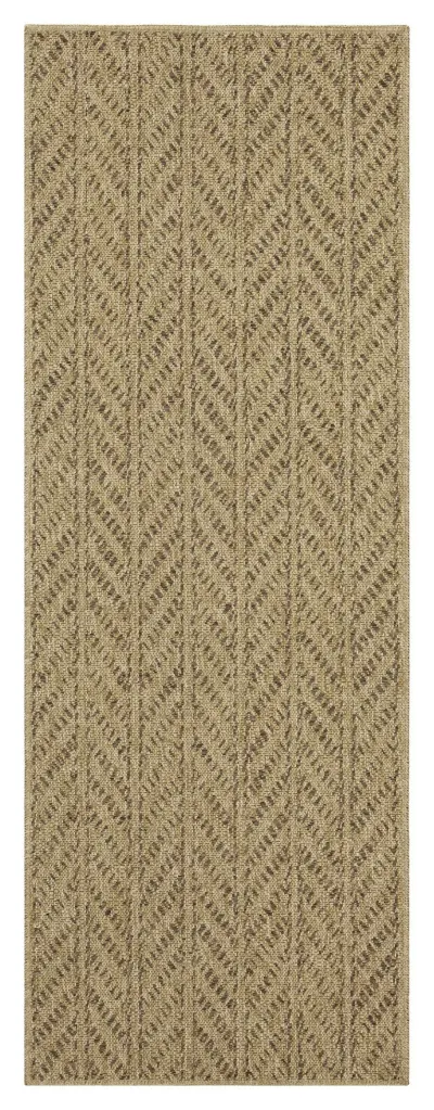 Earth GC Ntl1013 Jute Mocha 2 Ft. 7 . x 7 Ft. 3 . Indoor Outdoor Area Rug Natural Fiber icona home decor