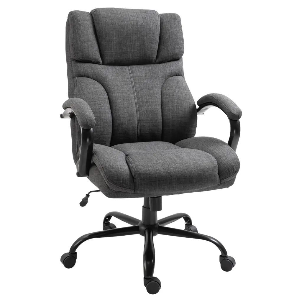 500Lbs Big And Tall Office Chair Wide Seat Ergonomic Executive Chair aosom business