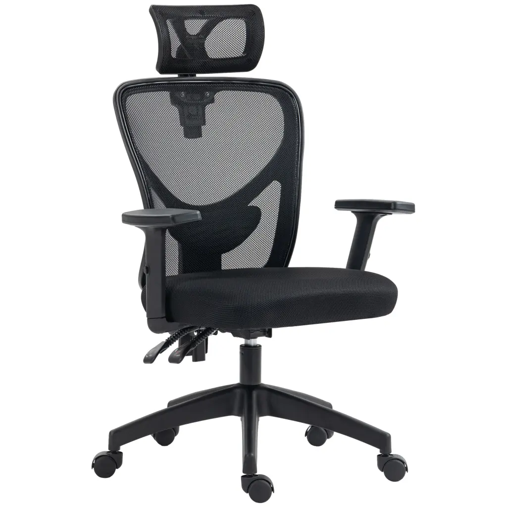 Vinsetto High Back Ergonomic Computer Home Office Chair Mesh Task Chair aosom business