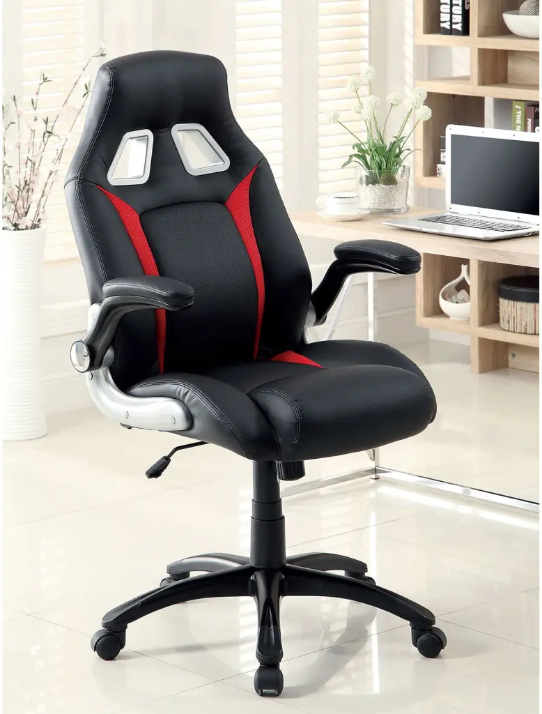 Chic Upholstered Office Chair Adjustable Ergonomic Relax Gaming Chair kanepe
