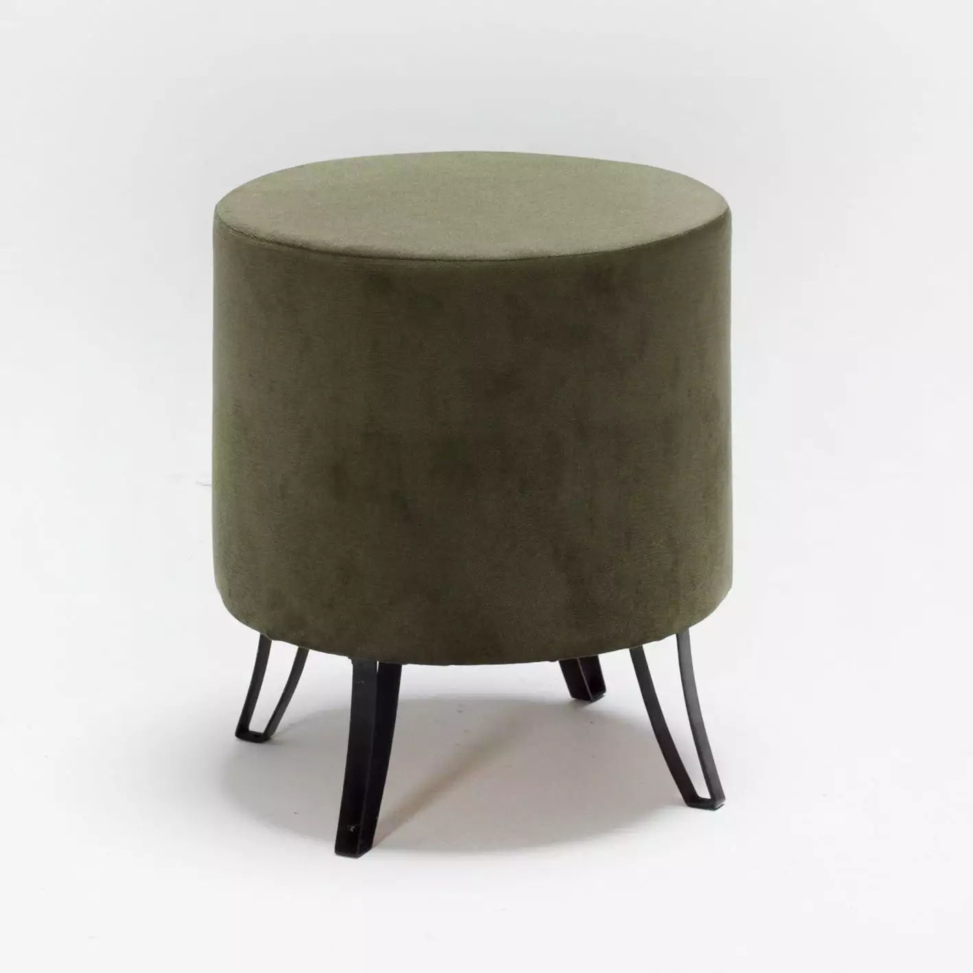 Balcab Home Dark Green Black Carmen 14 Tuffet Ottoman