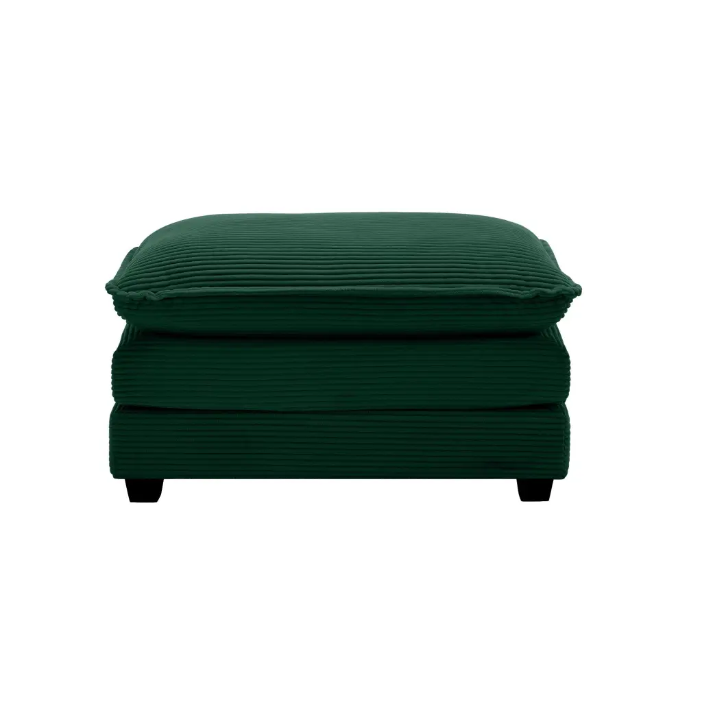 Ottoman Footstool Corduroy Fabric 2 Seater Sofas ui furniture