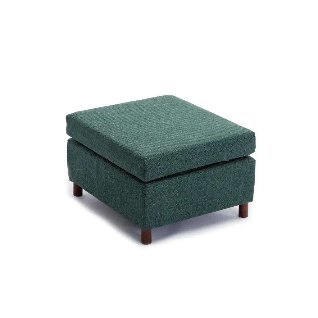 Single Movable Ottoman Modular Sectional Sofa Couch Without Storage Versatile Footrest Pouf rnb