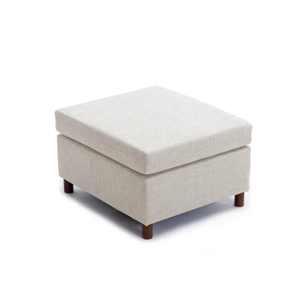 Single Movable Ottoman Modular Sectional Sofa Couch Without Storage rnb