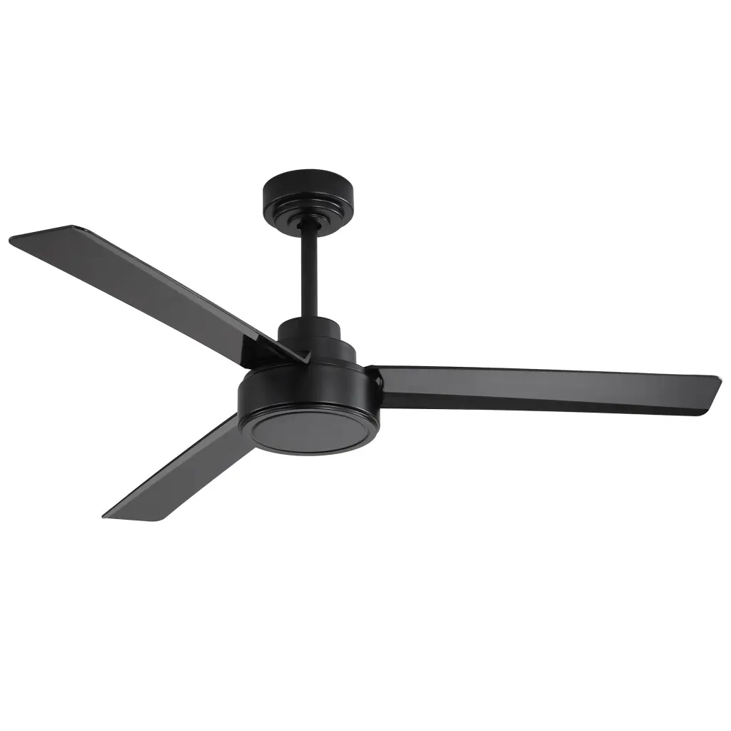 52 Inch Outdoor Farmhouse Ceiling Fan 3 ABS Blades and Remote