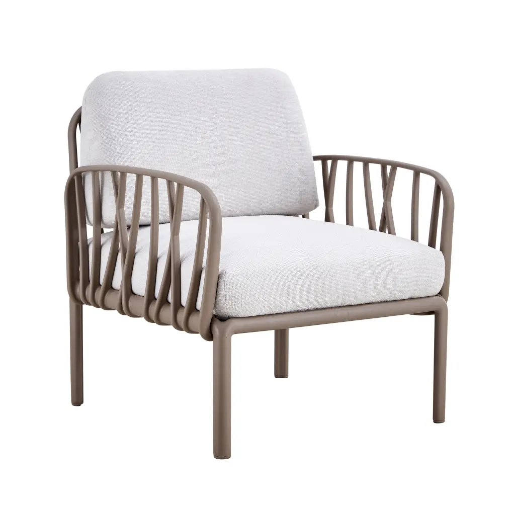 2 Single Sofa Patio Indoor Outdoor Garden Armchairs Plastic d-n furniture