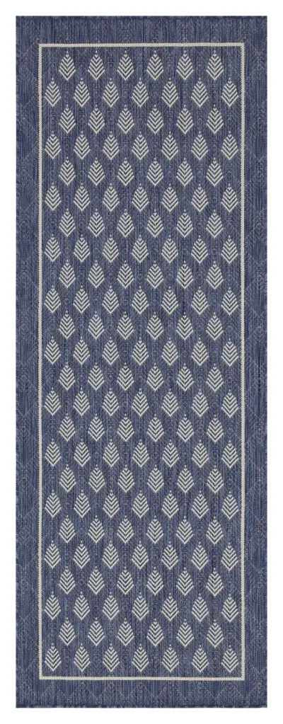 Sunshine Blue Indoor Outdoor Area Rug 2 Ft. 7 . X 7 Ft. 3 . icona home decor