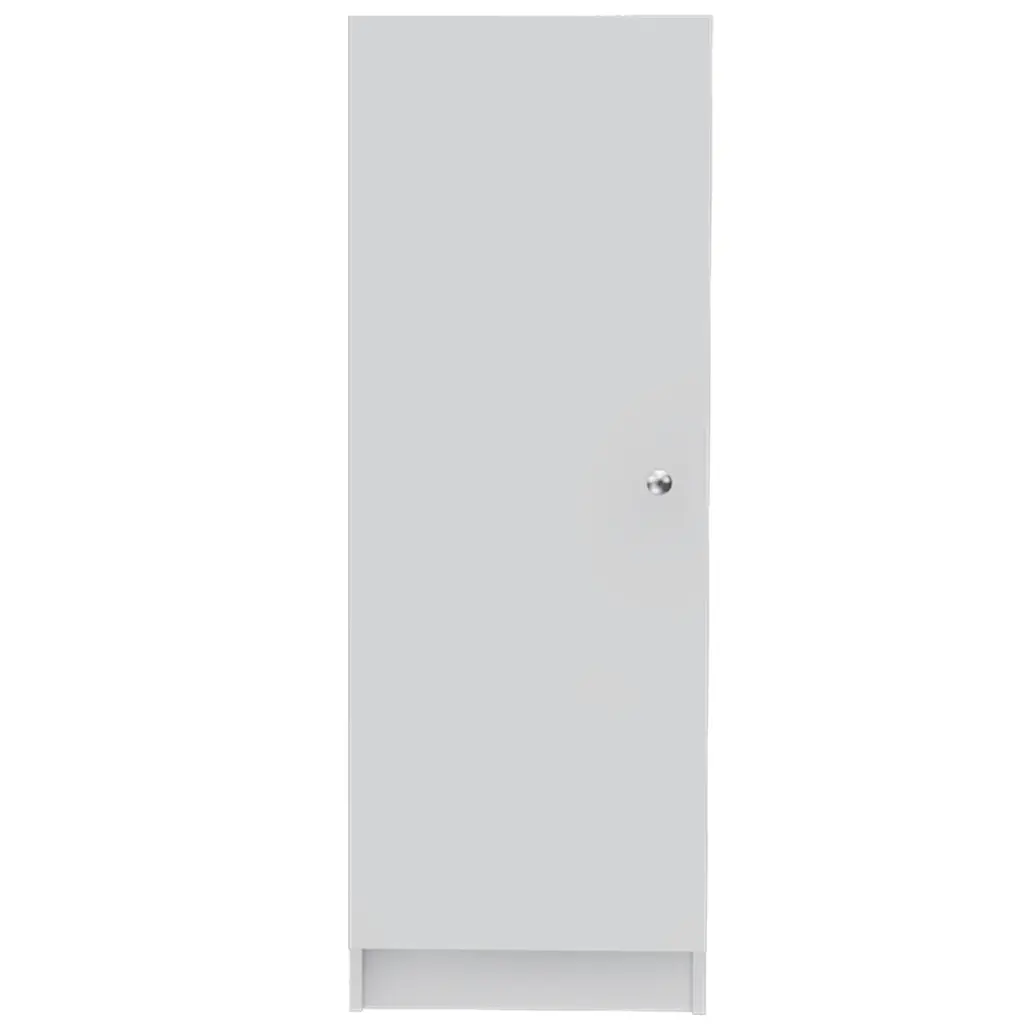 Richmond Rectangle Pantry Cabinet - White Particle Board Kitchen Storage Solution furniture max