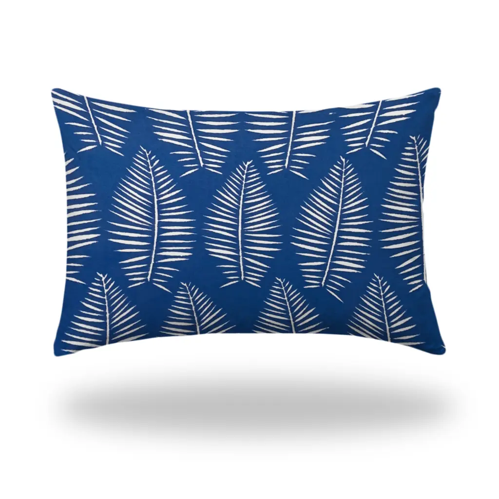 Breezy Indoor Outdoor Soft Royal Pillow Zipper Cover Only 12x16 Multicolor usa made pillow and pouf