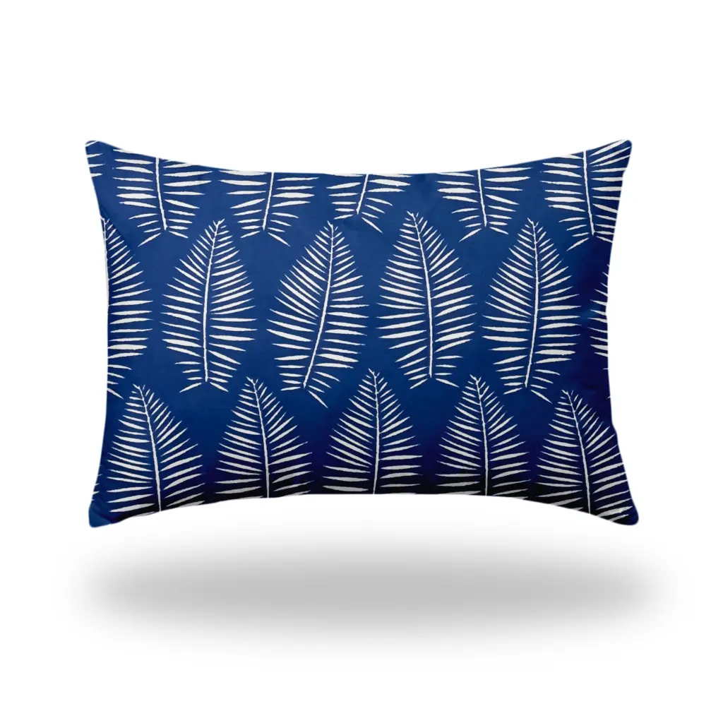 Breezy Indoor Outdoor Soft Royal Pillow Zipper Cover Only 14x20 Multicolor usa made pillow and pouf