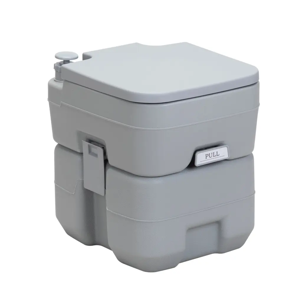 Travel Friendly Portable Toilet 5.3 Gallon Waste Tank And Carry Bag Camping w2181